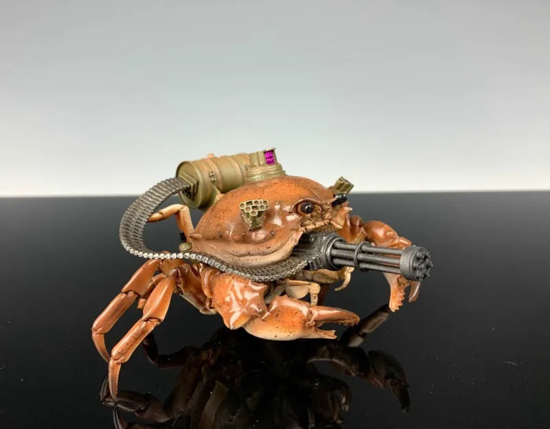 

New Steampunk Modelling Resin Figures Model Crab Warrior Modellismo DIY Kit Assembly Hobby Tools Scale Model Toys Free Shipping