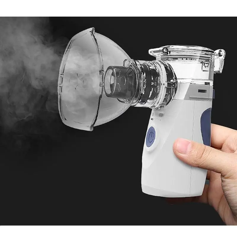 

Health Care Mini Handheld Inalador Nebulizador portable Inhale Nebulizer Rechargeable Automizer for Children Adult Homeuse L2