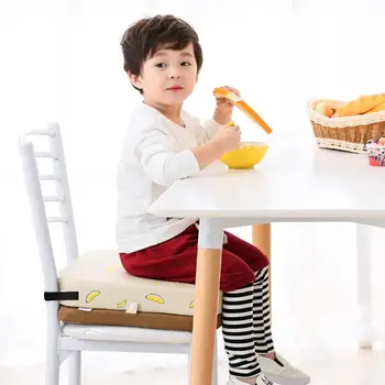 

Dining Chair Heightening Cushion For Kids Anti-Skid Waterproof Chair Cushion With Adjustable Height