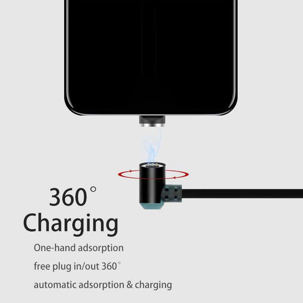 Зарядный кабель E3 Type c для смартфонов шнур USB C провод ТПЭ со светодиодный Ной