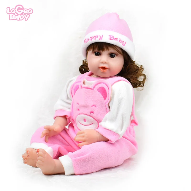 

For 20"-22'' Silicone Reborn Baby Dolls Clothes Children Toy DIY Newborn Baby bebes reborn doll Silicone Baby clothes Set