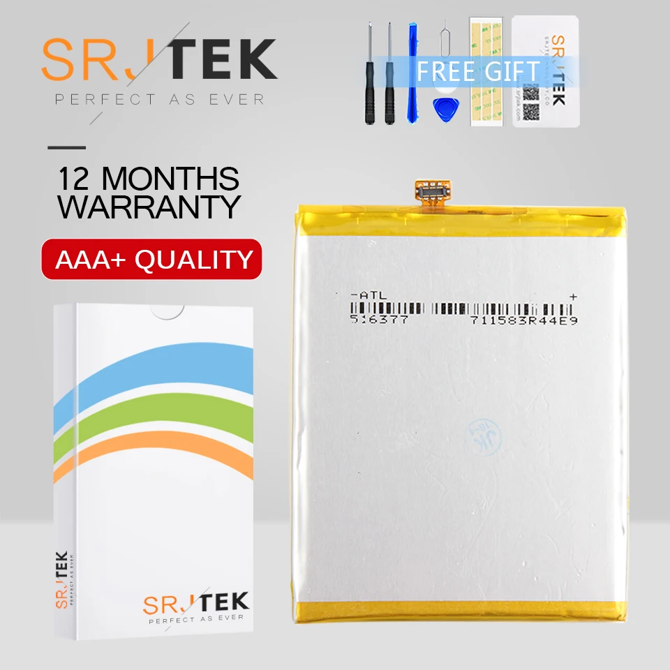 Srjtek для Meizu M2 Note батарея с инструментами BT42C 3050 мАч M 2 Примечание батареи смартфон