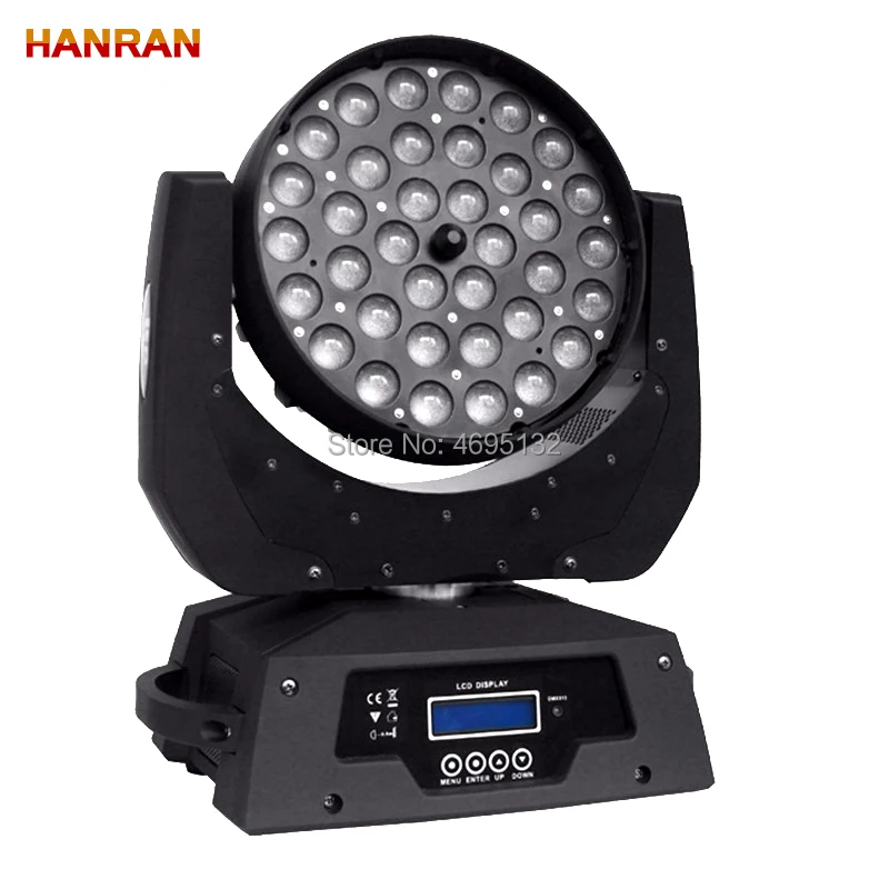 

36x10w GBRW 4in1 Wash/Zoon Light DMX512 Moving Head Light