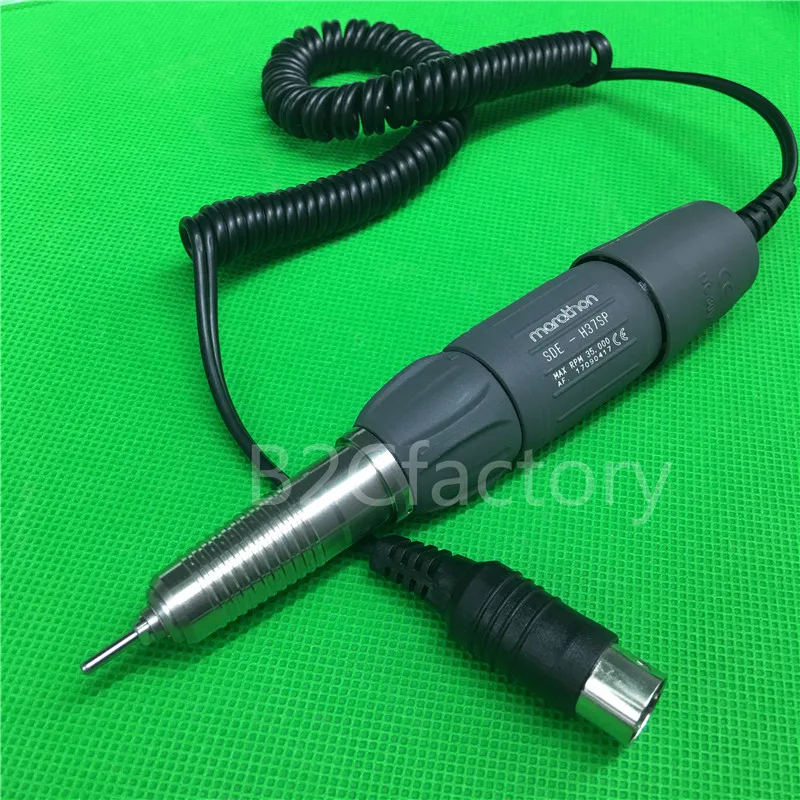 

H37SP Electric Micromotor Motor Handpiece 2.35MM 35K RPM for Dental Lab Polishing Marathon Seayang chuck carbon brush