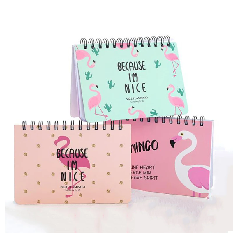 

Cute Flamingoes Notebook Paper Diary Planner Weekly Monthly Planner Organizer Notebook 2019 Agenda School Office Supply Kawaii