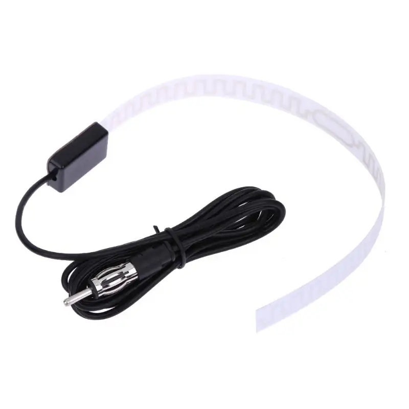 

AM/FM Car Internal Mount Amplifier Aerial Antenna for Vehicle Glass Screen Radio Reception Signal Strengthing Amplifier New