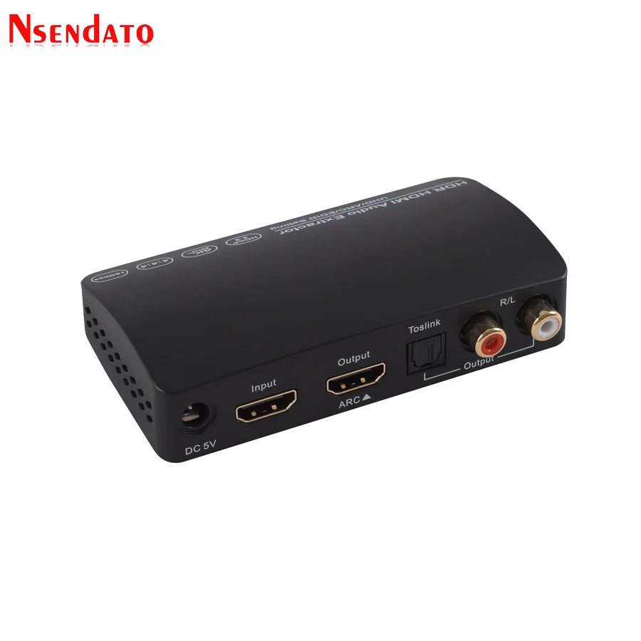1 в выход 4K HDR UHD HDMI аудио экстрактор коммутатор 4k 60HZ адаптер с ARC EDID для PS4 DVD