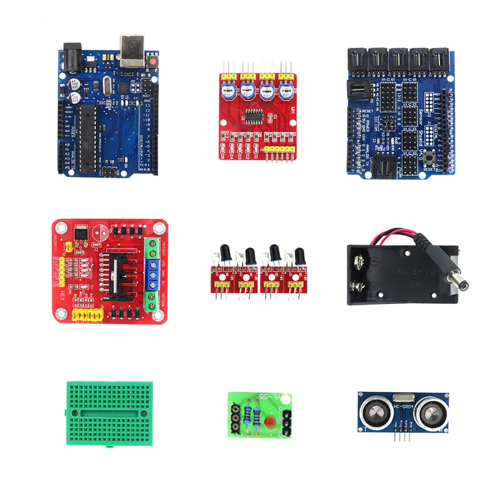 Bluetooth control robot Starter car Kit for Arduino DIY kit