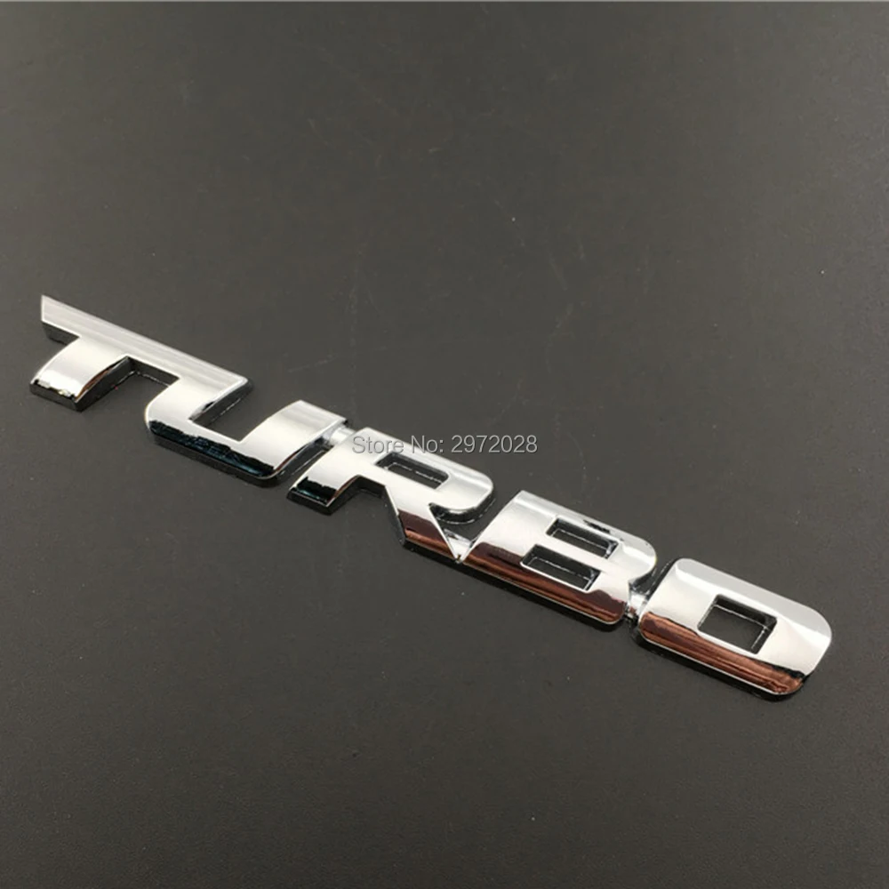Новый Стайлинг автомобиля Turbo Boost загрузка увеличения 3D металлический