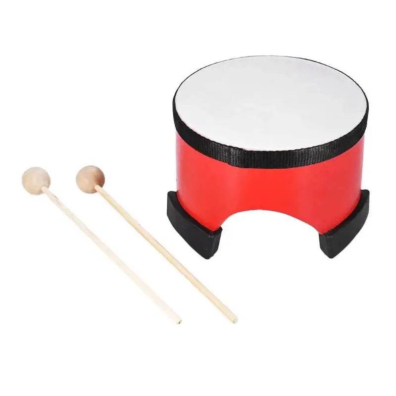 

6 Inch Wooden Percussion Hand Drum Musical Game Instrument Learning Toys