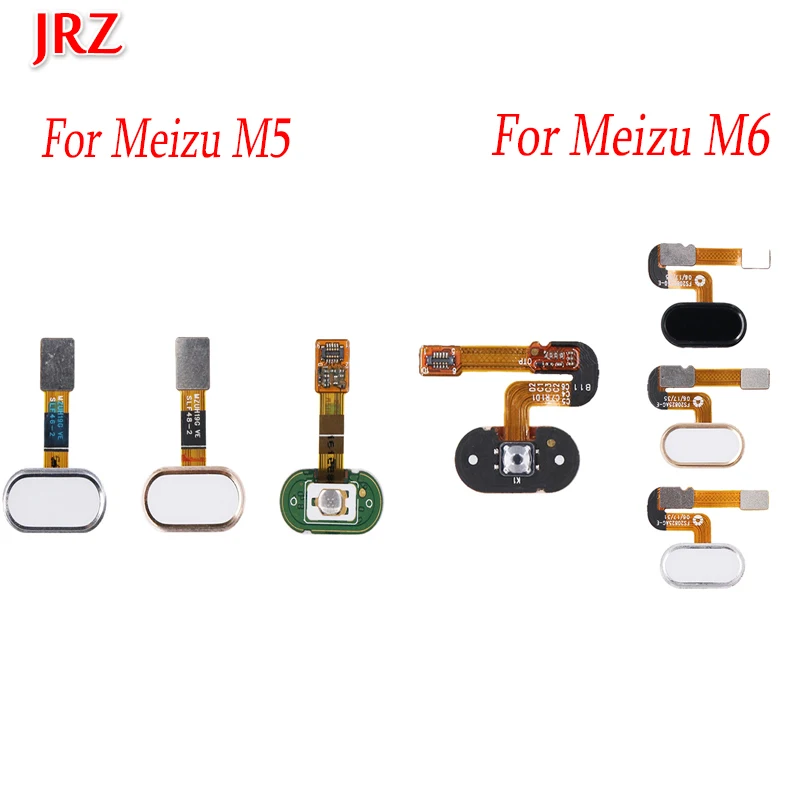 

For Meizu M5 Home Button FingerPrint Touch ID Sensor Scanner Flex Cable Ribbon Replacement Key For Meizu M6 Button Replacement
