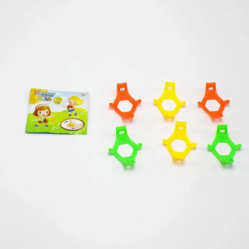 6 шт./лот DIY сборка пластиковый шар Креативные 3D Пазлы Детские Игрушки для раннего