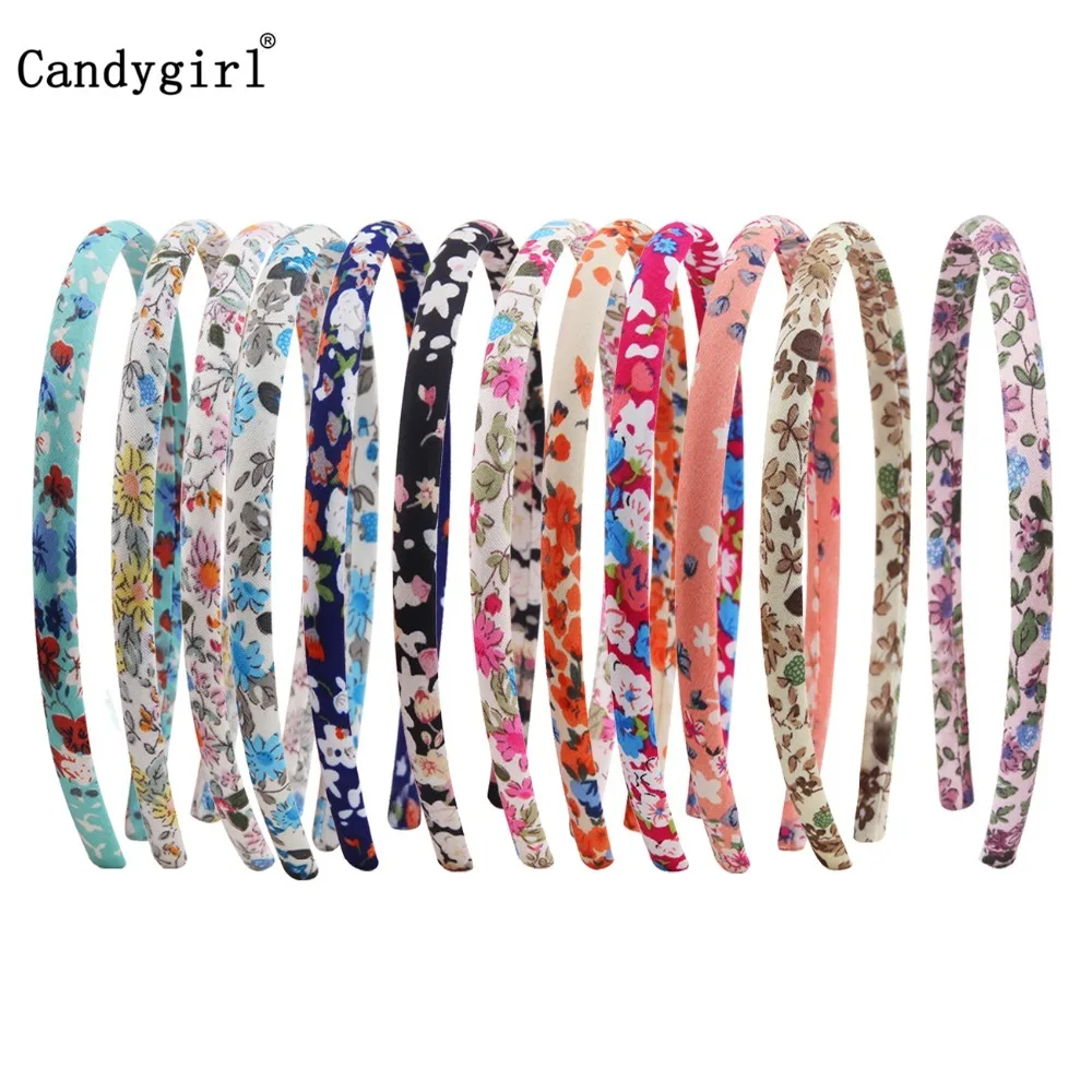 

240pcs Flower DIY Ribbon Hairband Hair Accessories Headpieces Satin Polyester Jewelry Headbands boho Headwear headband scrunchie