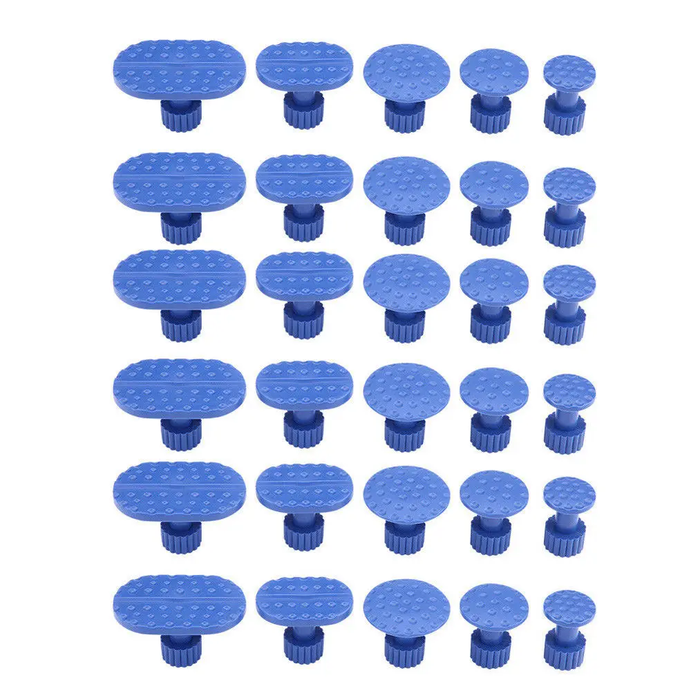 

30Pcs/set Car Paintless Dent Repair Dent Puller Kit Dent Removal Slide Hammer Glue Sticks Reverse Hammer Glue Tabs Tools