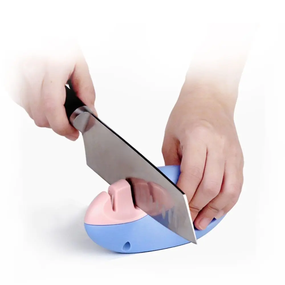 

Fine/Coarse Combination Two Stages Knife Sharpener Pocket Size Fine and Coarse Knife Sharpening Tool