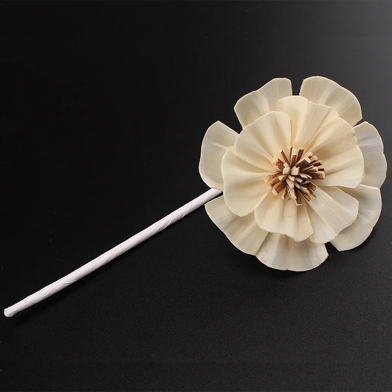 

Lychee Life Wooden Scented Flower Reed Diffuser No Fire Aroma Diffuser Sticks Home Fragrance Aromatherapy Room Decoration