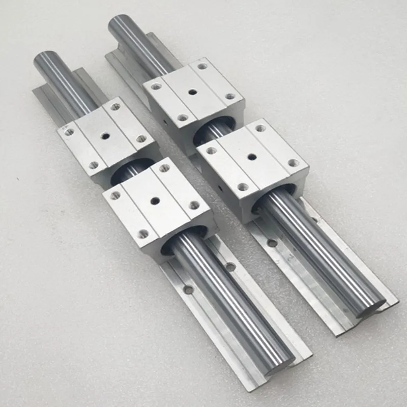

2 PCS linear rail SBR16-900mm+4 PCS SBR16UU or 2 PCS SBR16LUU for cnc
