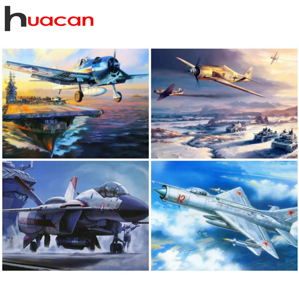

Huacan 5d Full Drill Square Diamond Painting Scenery Diamond Embroidery Hobby And Handicraft Diamond Mosaic Home Decoration Gift