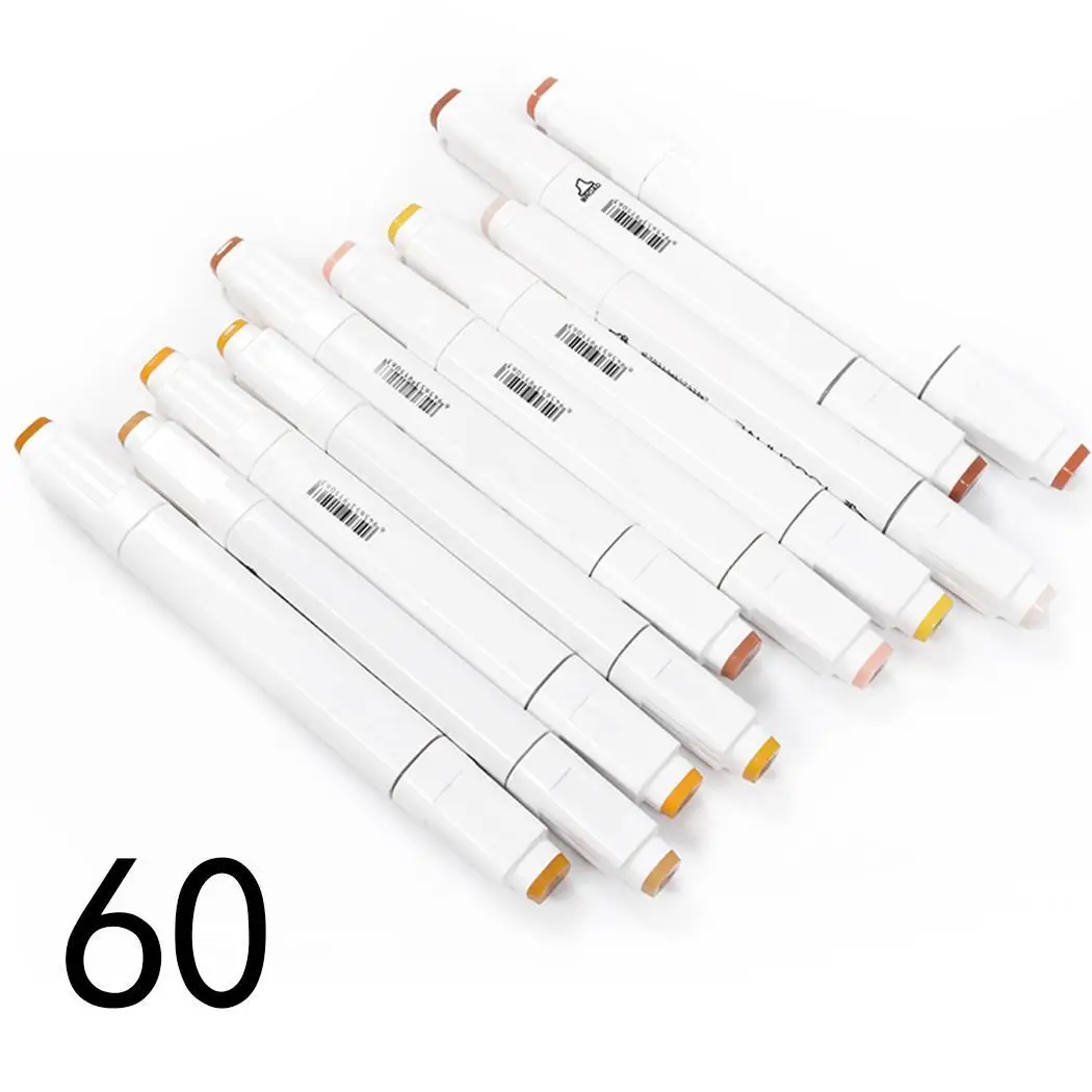 

Durable Practical Portable Colored Double-Headed Alcohol-Based Oil Painting, As Picture Ink Marker