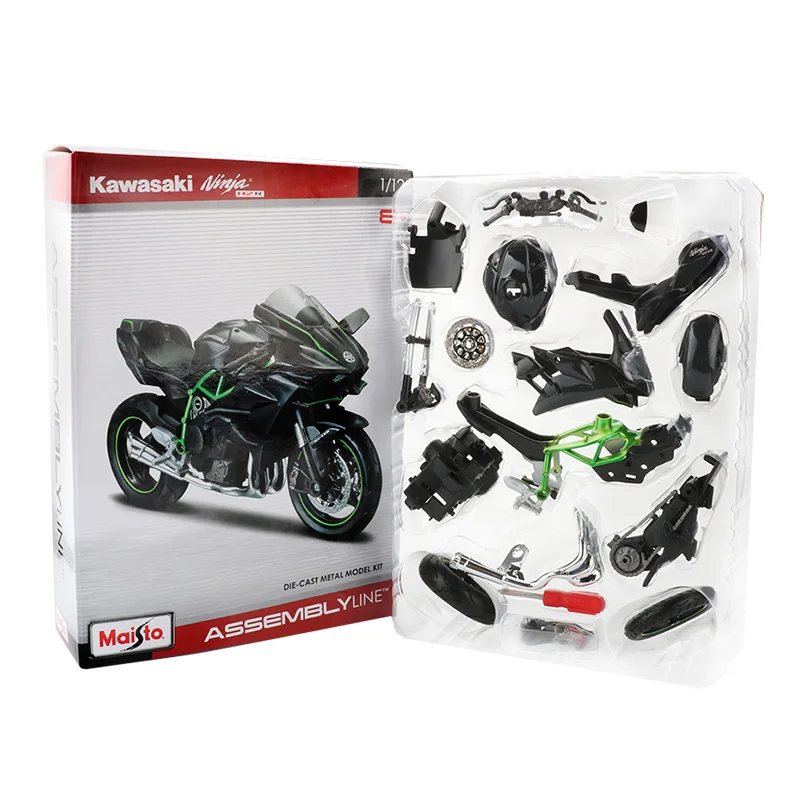 Maisto сплав 1:12 в сборе модель мотоцикла Игрушка 3D двигатель в сборе велосипед H2R строительные наборы Аксессуары модели автомобилей детские игрушки