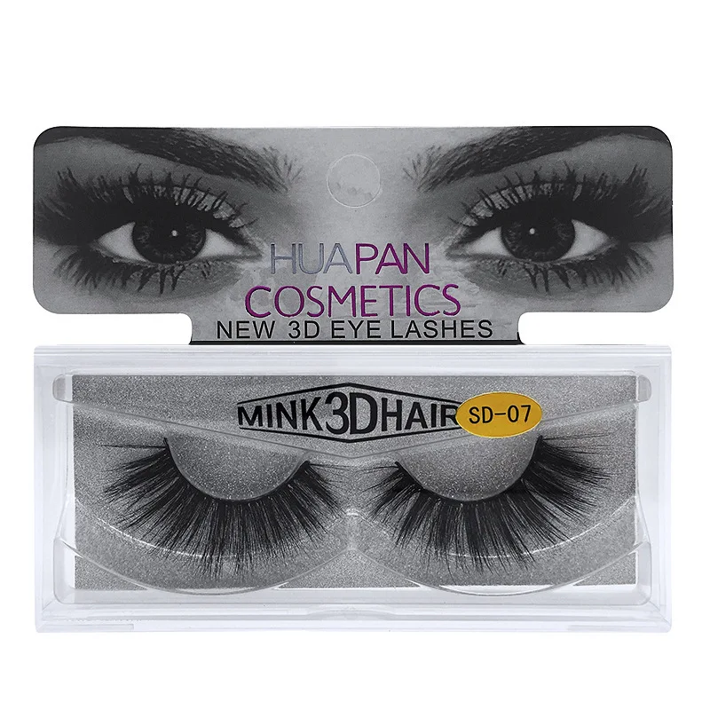 

Thick Long Natural Eyelash Multilayer Fluffy Lightweight Soft Lashes Makeup Extension Lightweight With Box Handmade Reusable dn*