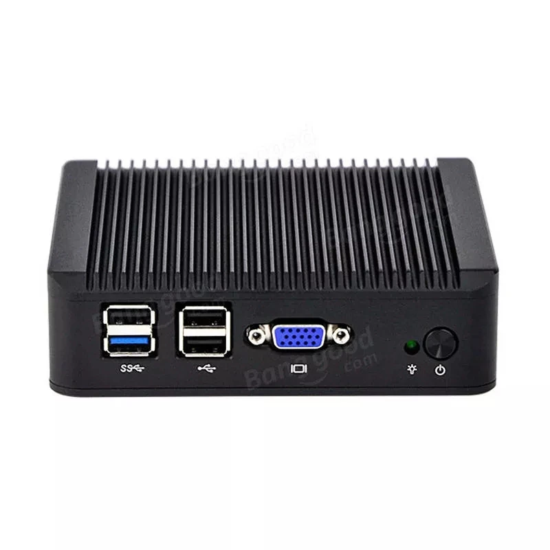 Мини-ПК Q190G4 с 4 LAN Порты и разъёмы Pfsense как роутер с файрволом 4 ядра 2 GHz Barebone Intel Bay Trail j1900 процессор