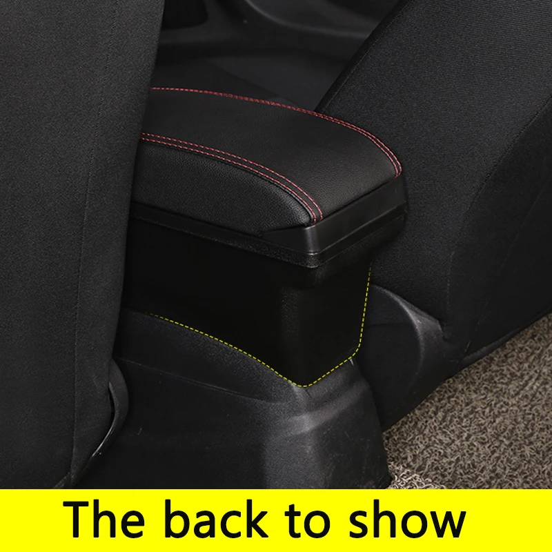  Para Kia alma reposabrazos caja universal car center console caja accesorios de modificación doble 