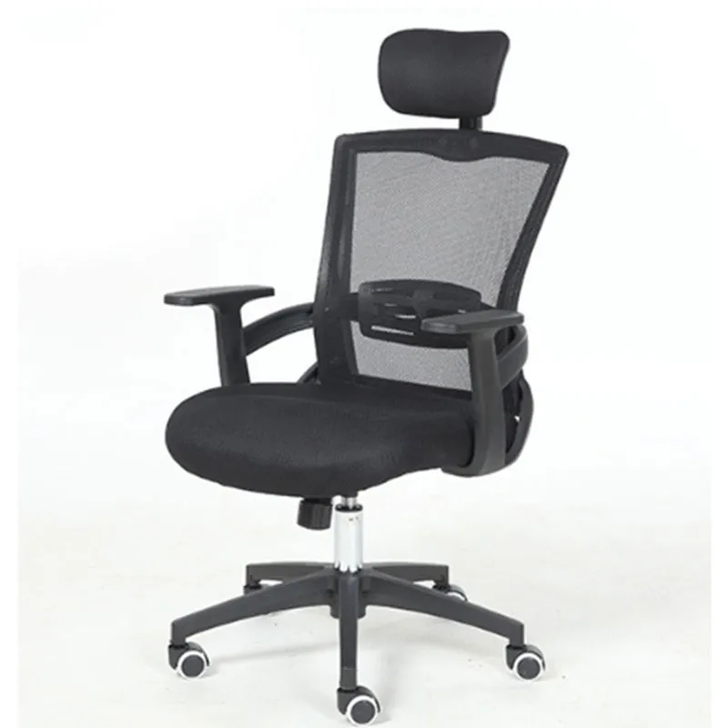Fashion To Work An Office Black Screen Cloth Staff Member Chair Household Fashion Swivel Chair Student Lift Chair