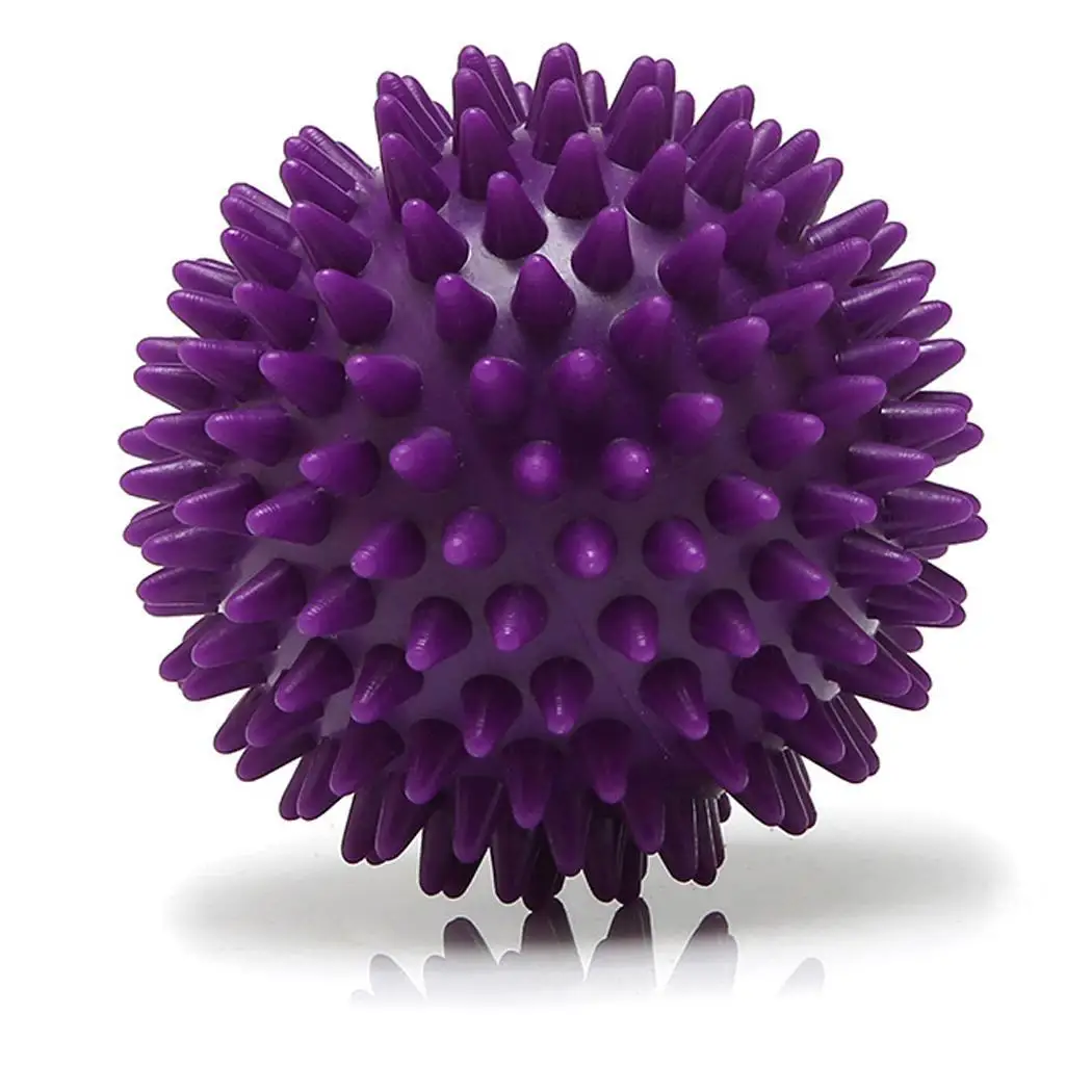 1 шт. 8 см прочный ПВХ Spiky Йога массажный мяч триггер точка для спорта фитнеса рук