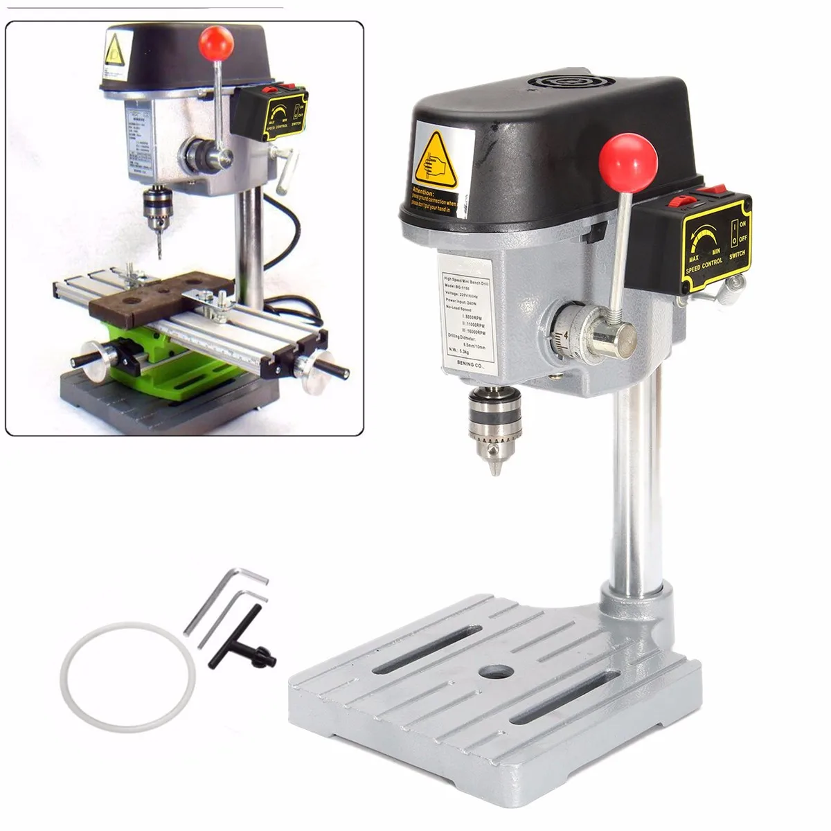 Mini Bohrmaschine 240W für Bank Bohrmaschine Variable Geschwindigkeit Bohren Chuck 0,6-6,5mm Für DIY Holz metall Elektrische Werkzeuge Mini Bohrmaschine 240W für Bank Bohrmaschine Variable Geschwindigkeit Bohren Chuck 0,6-6,5mm Für DIY Holz metall Elektrische Werkzeuge