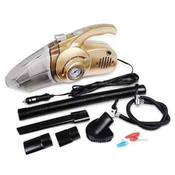 

Multifunctional 12V 120w Vacuum Cleaner For Car And Home 4 in 1 Car Vacuum Cleaner Wet Dry High Power 14.76Feet(4.5M) Power Co