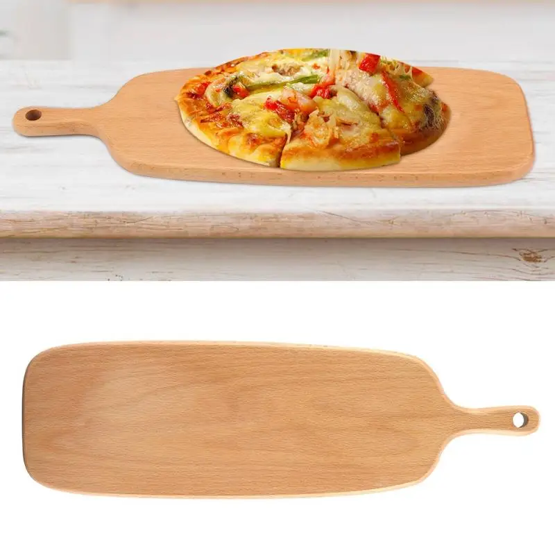 Wooden Pizza Peel Shovel Paddle Pancake Oven Baking Wood Handle Tray