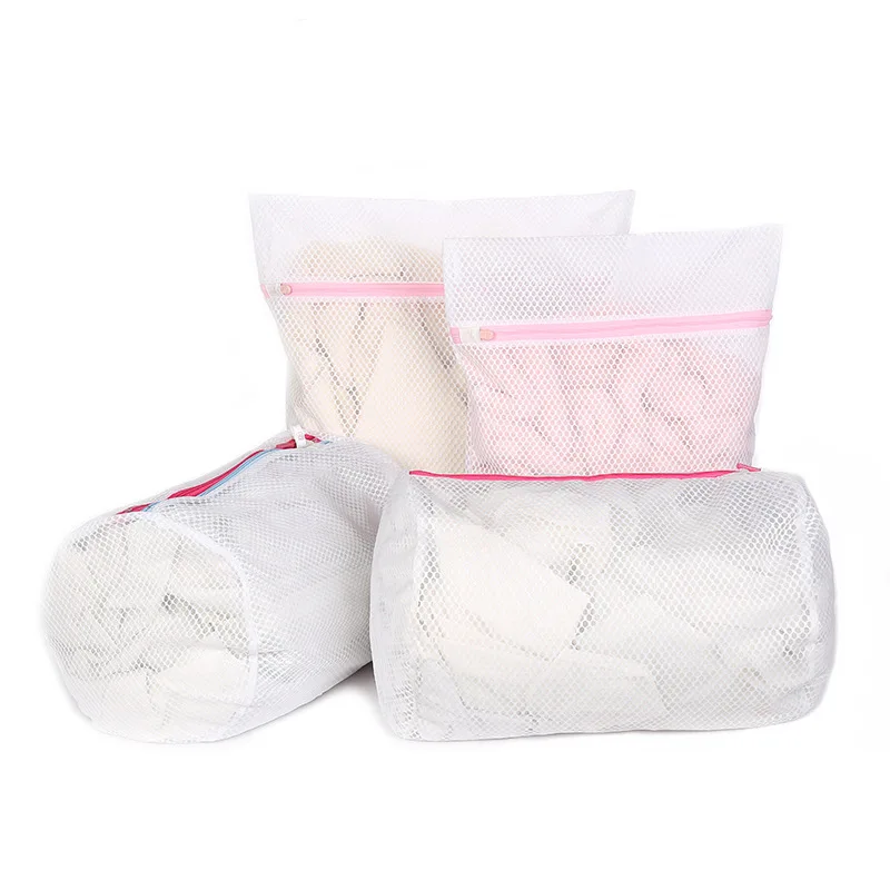 Clothes Washing Machine Laundry Bra Aid Lingerie Mesh Net Wash Bag Pouch Basket femme 6 Sizes