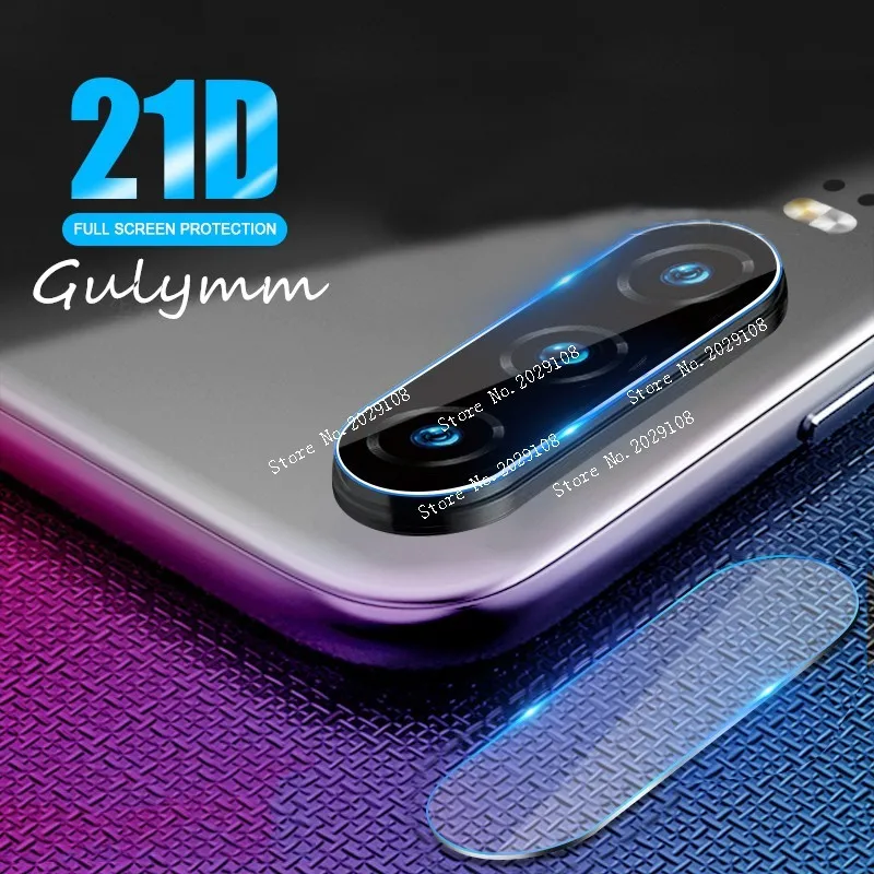 Защитное стекло для камеры 2 шт. Huawei P30 P20 Pro Lite Nova 4e 3i 4 Y9 P Smart 2019 21D|Защитные стёкла и