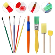 9 шт./компл. Многофункциональный полный набор для рисования детей DIY Рисунок губка для граффити ручка Палетка для студент, школа, офис товары для рукоделия