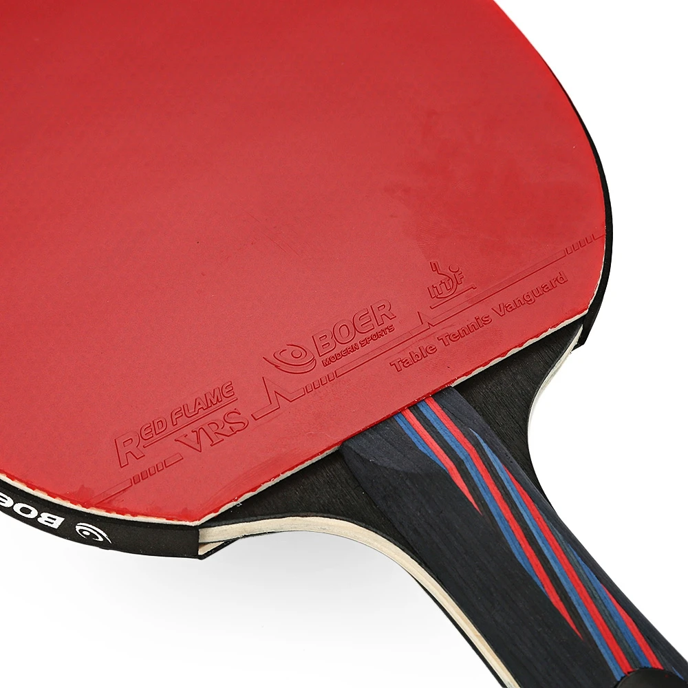 بوير تنس طاولة في الهواء الطلق خفيفة الوزن بينغ بونغ مضرب مجداف مع تخزين حقيبة