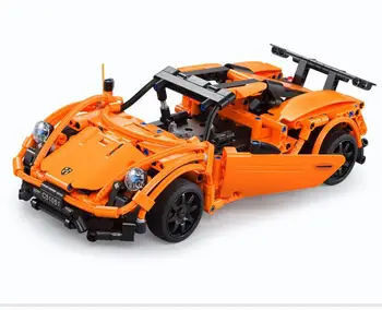 

RCtown DIY Remote Control Building Blocks Puzzle Assembling Electric Sports Car Toy
