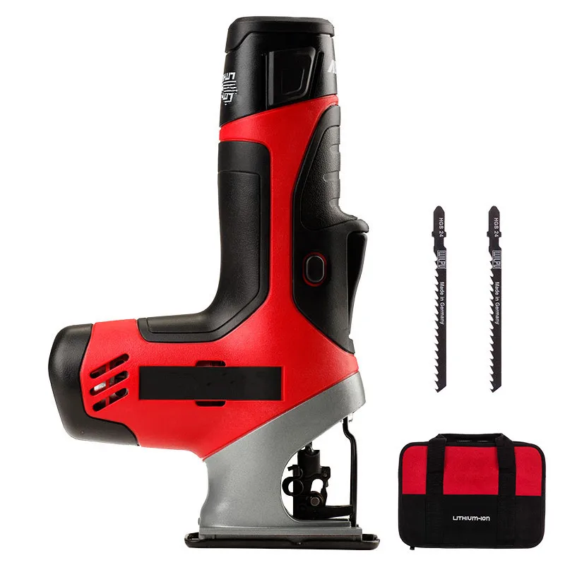 

12V Electric Curve Sawing Muti-purpose Blade Wood Working Reciprocating Saw with LED Lithium-Lon Battery for General Cuttings
