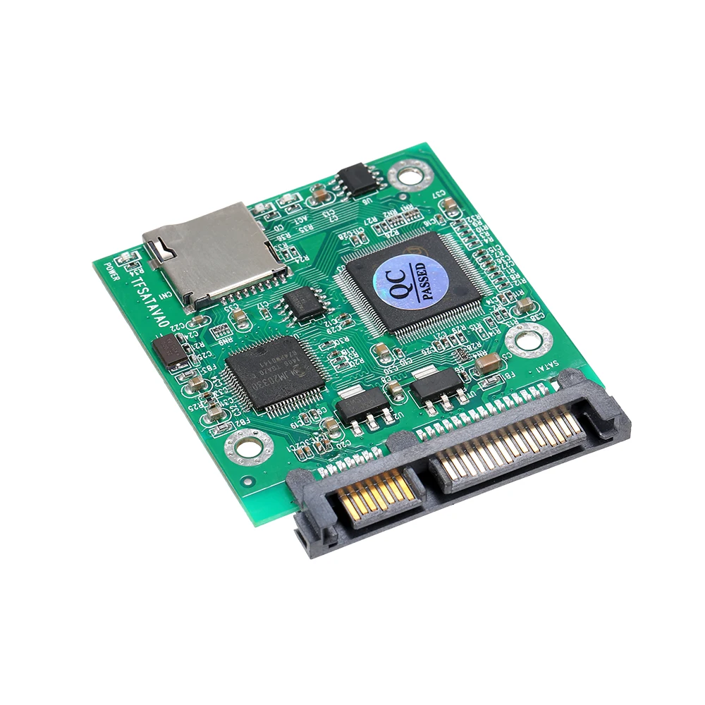 TF Card to 22pin SATA Adapter Card 2.5" HDD Enclosure TF Cards to SATA