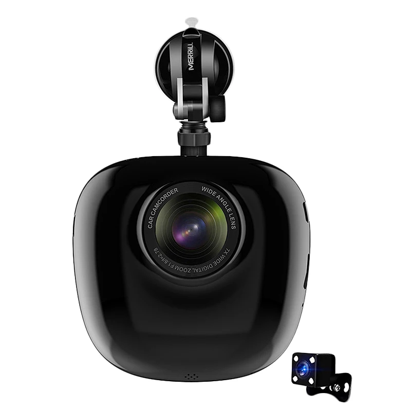 

Merrill F2701plus Mini Driving Recorder HD 1080p Dual Recording Gps Electronic Dog