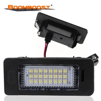 

SMD3528 6000K 24SMD LED License Plate Lights For AUDI A4 S4 A5 S5 Q5 TT TT-RS For Volkswagen PASSAT 5D R36 163