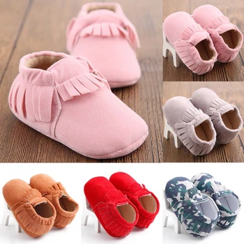 

Infant Baby Boy Girl Soft Sole Crib Shoes Sneaker Newborn to 18 Months
