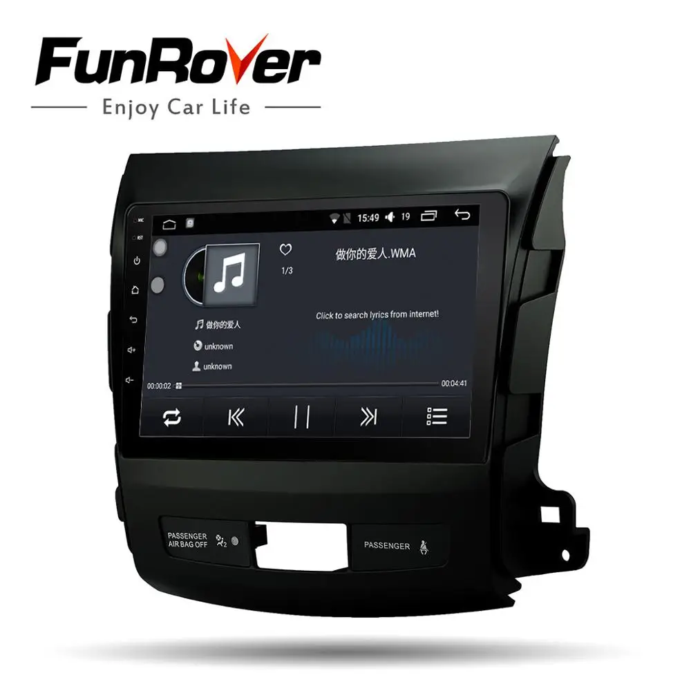 Funrover Radio de coche dvd Multimedia 9 \