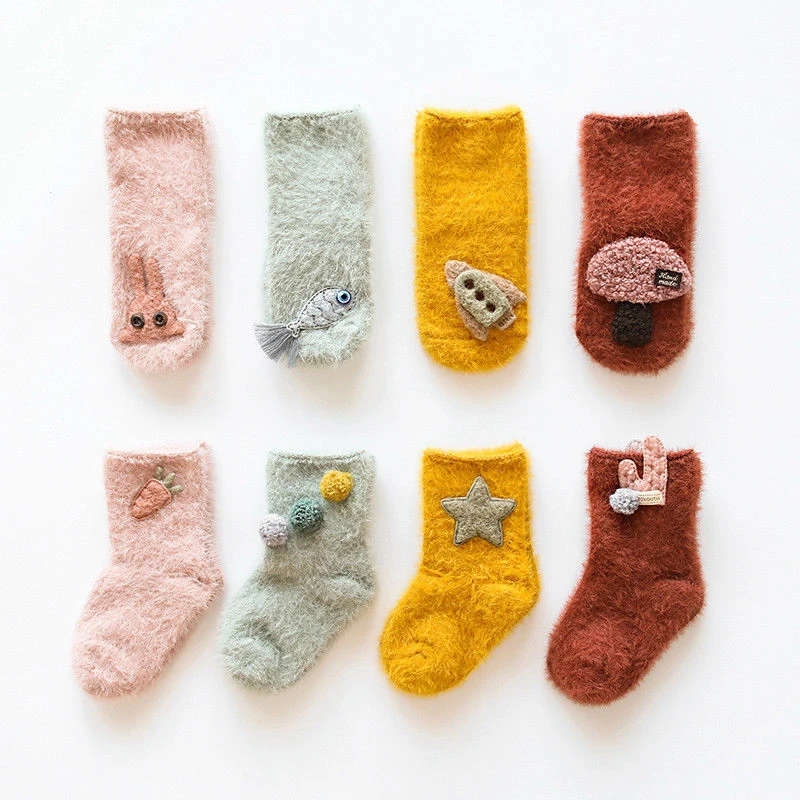 baby fuzzy socks