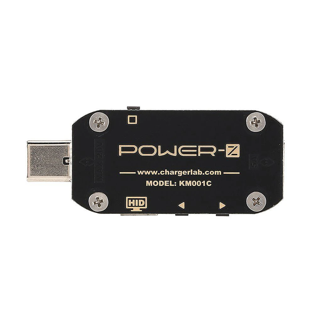 

USB PD Tester KM001C Digital Voltmeter Ammeter Volt Amp Meter Charger NS Tester Power Digital display Black