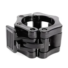 50 мм гантели воротник ABS пластик гантели зажимы замок бар штанги воротник замок тренажерный зал тяжелая атлетика мускулатура обучение аксессуары