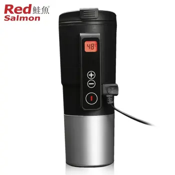 

2018 New Portable Intelligent Car Auto Heating Cup Kettle Adjustable Temperature Car Boiling Mug Digital Display Vehicle Thermos