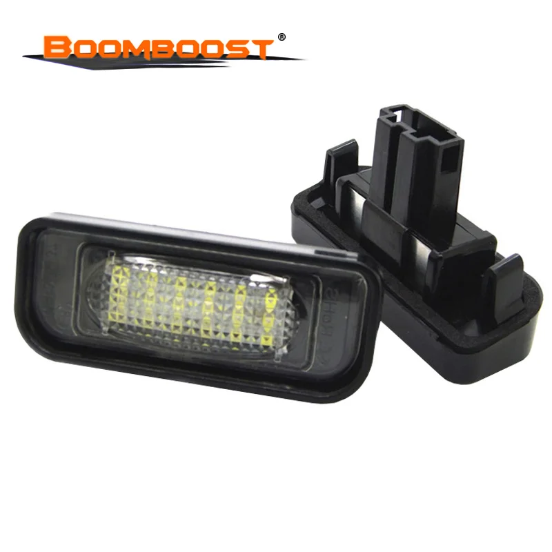 Car LED License Plate Lights For Mercedes W220 S Class 99 05 Benz Accessories SMD3528 LED