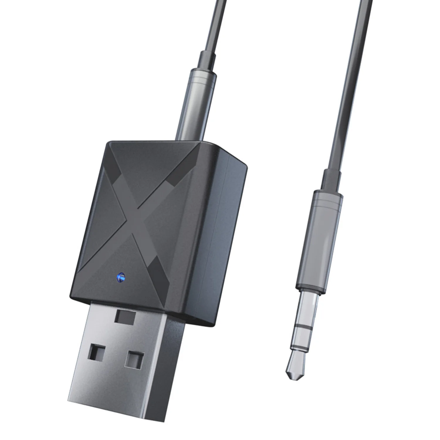 Elisona Мини Bluetooth 5,0 передатчик приемник адаптер с 3,5 мм Aux кабель для автомобильным бортовым компьютером ТВ ноутбук MP3 компакт-дисков смартфон
