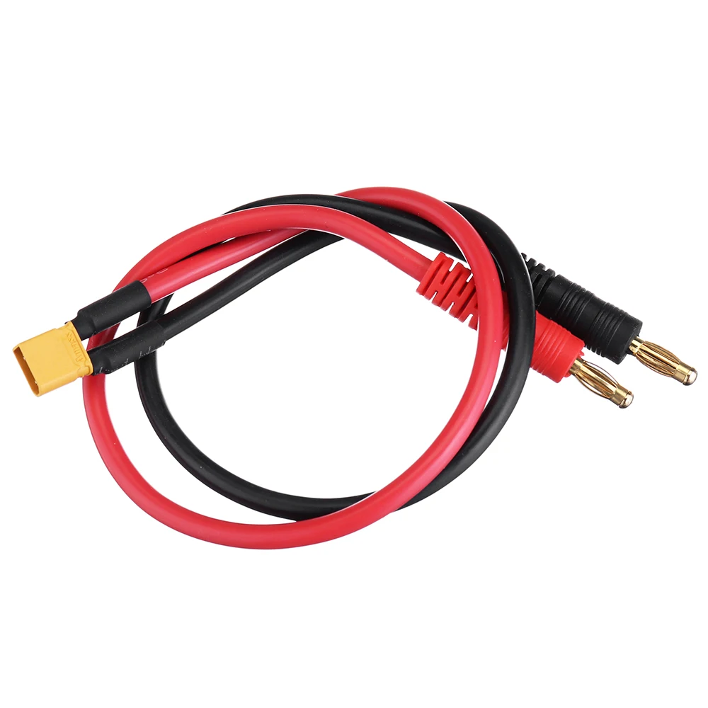 Новое поступление 30 см RJXHOBBY 12AWG XT30 штекер 4 мм разъем типа банан зарядное